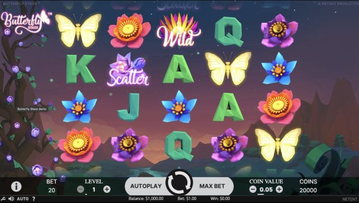 Butterfly Staxx screenshot
