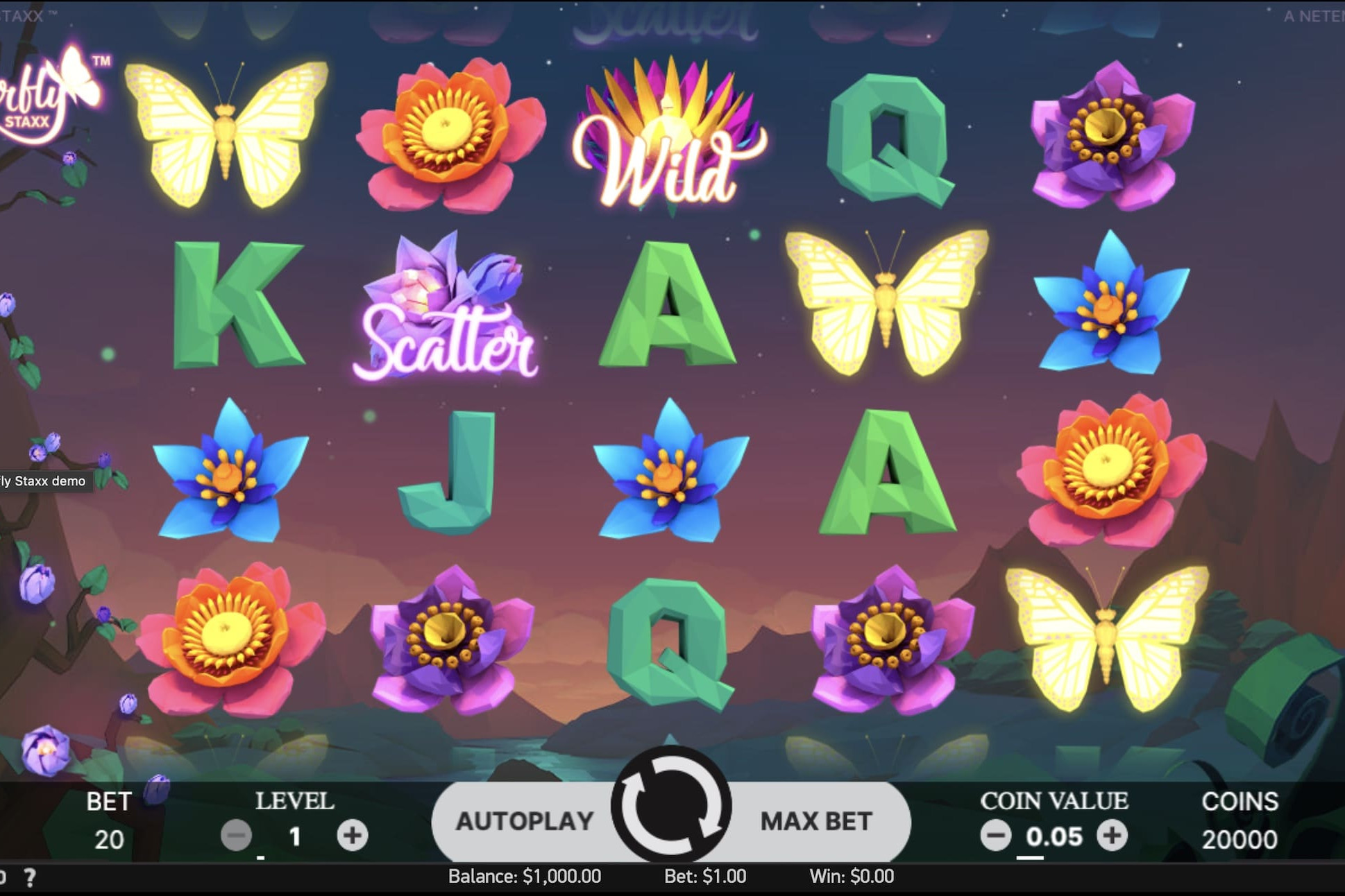 Butterfly Staxx screenshot