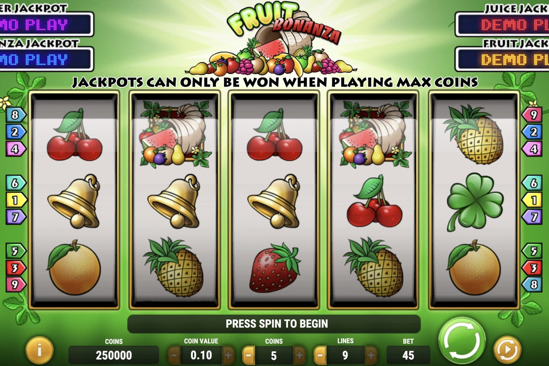 Fruit Bonanza screenshot