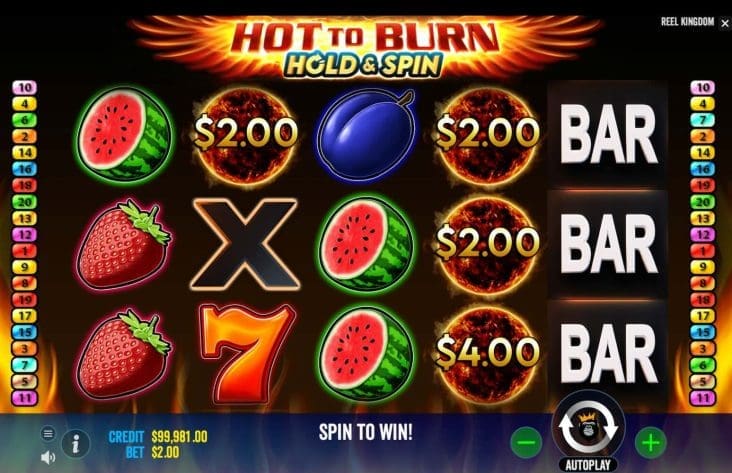 Hot to burn