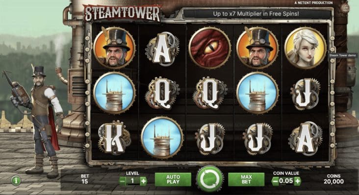 Steam Tower screenshot