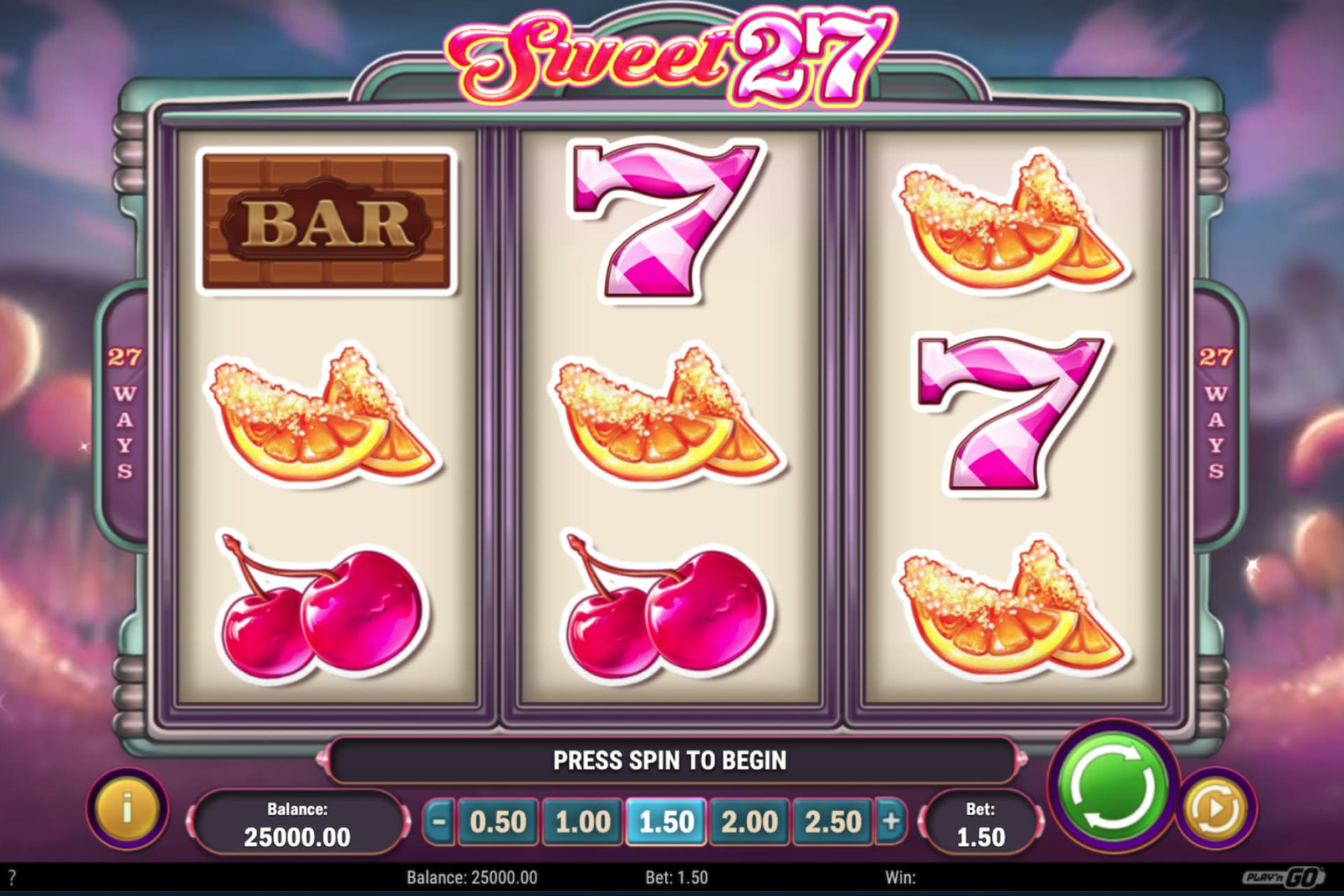 Sweet 27 screenshot