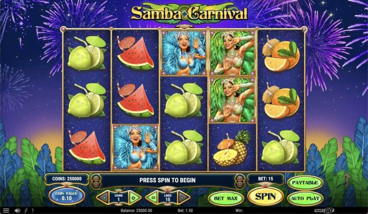 Samba Carnival screenshot