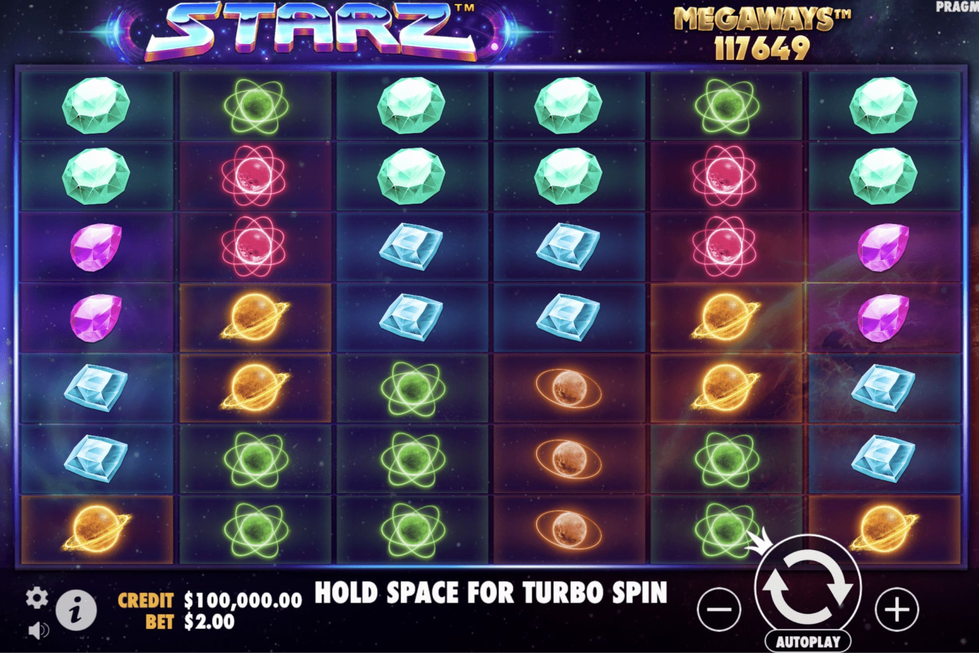 Starz Megaways screenshot