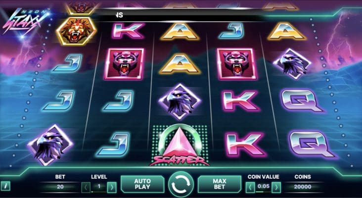 Neon Staxx screenshot
