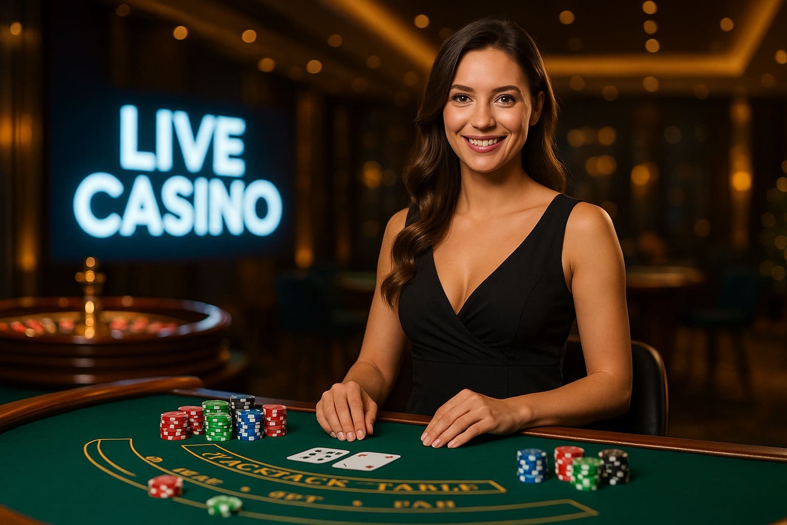 Live casino dealer