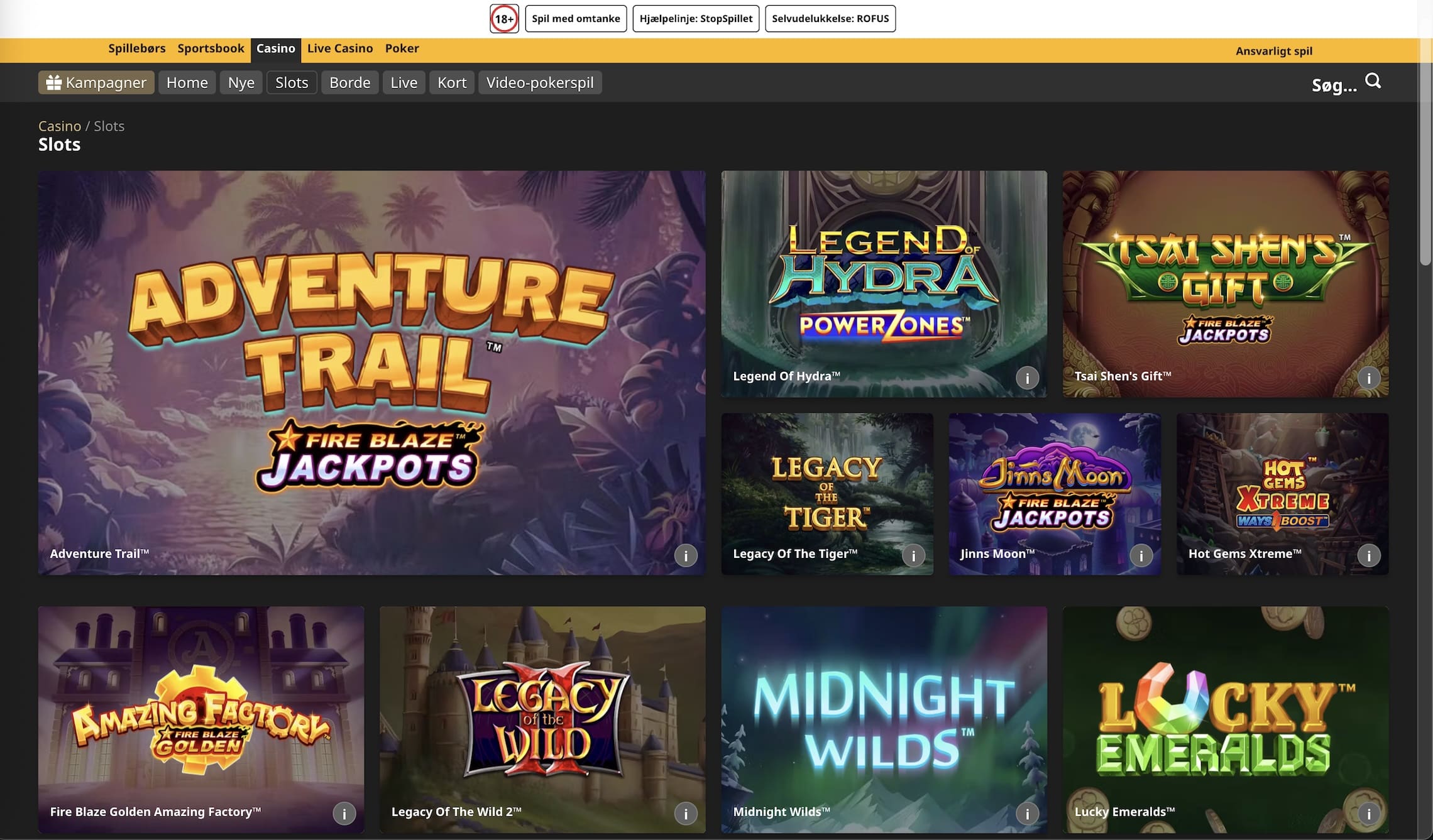 Adventure Trail Jackpots